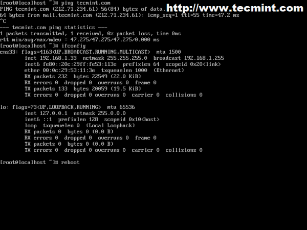 Verify Network Connectivity