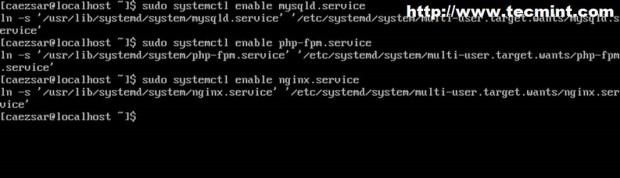 Enable LEMP System Wide