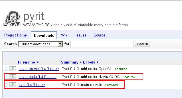 Download Pyrit and Cpyrit-Cuda - 10 - Install NVIDIA driver kernel Module CUDA and Pyrit on Kali Linux - blacKMORE Ops